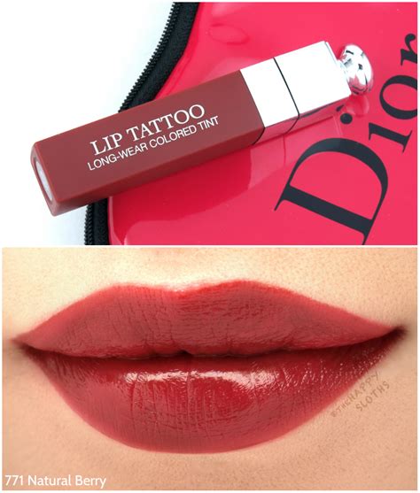 dior lip tattoo myer|Dior lip tattoo natural berry.